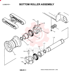 ROLLER ASSY, TRACK LQ64D00010F2