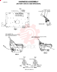 HARNESS ASSY, UPPER (ROTARY CIRCUT), (F1 ONLY) YN13E00055F1 (4)