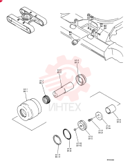 ROLLER ASSY, UPPER - Standard LQ64D00016F1