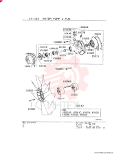 WATER PUMP VAME995307