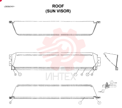 SUN VISOR YN55C00004F1 (2)