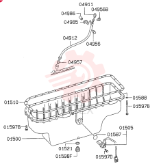 ENGINE OIL PAN VAME078735