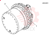 HYDRAULIC MOTOR LB15V00002F1 (1)