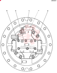 HYDRAULIC MOTOR LB15V00003F1 (1)