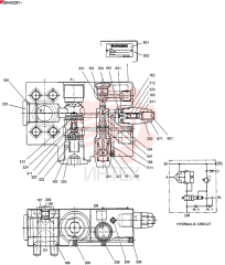 Схема (SK290LC-6E) - DYNAMIC ACERA EXCAVATOR ASN LB04U02801 (11/02-12/07) LB28V00002F1