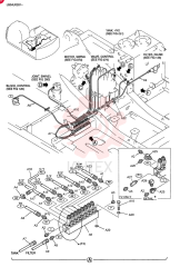 HYD CONNECTOR,1/4" NPT x 1/4" NPT ZH22X04000 (3)