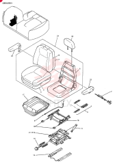 DRIVER SEAT LC25M00001F2