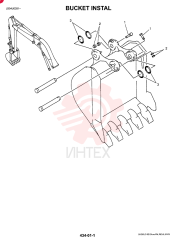 Схема (SK290LC-6E) - DYNAMIC ACERA EXCAVATOR BTW LB04U0298 - LB04U02800 (1/02-12/07) LC61B00004F1
