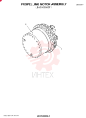 HYDRAULIC MOTOR LB15V00002F1 (1)