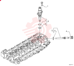BOLT,Flng, M6 x 1 x 35mm