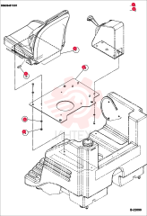 PLATE,SEAT SUSPENSION