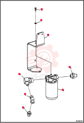 BRACKET,OIL FILTER