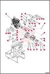 ENGINE, KUBOTA D1105-T TIER 1