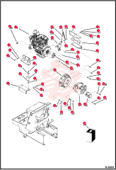 ENGINE, KUBOTA D1105-EEB-EC TIER 2
