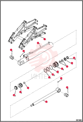 HYDRAULIC CYLINDER RIGHT