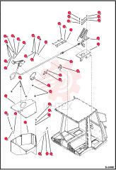 BUCKET LEVER COVER