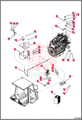 BUCKET LEVER COVER