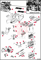 KIT, GASKET ENG UPPER