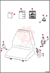 KIT SEAT BELT