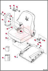 KIT SUSP SEAT PASS