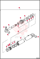 SWING CYL ASSY