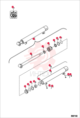 CYLINDER, HYD CLAMP