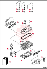 KIT UPPER GASKET