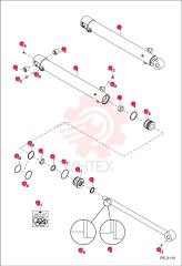 CYLINDER, BOOM
