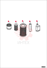 FILTER, OIL ENG 12