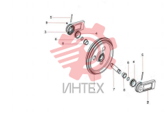 Колесо направляющее 60181502