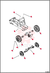 AXLE FRONT
