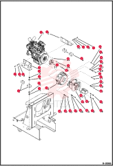 ENGINE, KUBOTA D1105-B100-B250