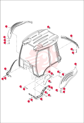 RIGHT REAR MUDGUARD 7293572