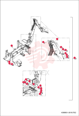 TUBE HYDRAULIC 7301327 (2)