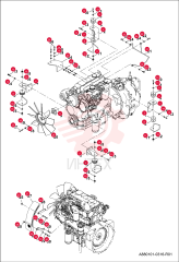 BRACKET REAR-LEFT