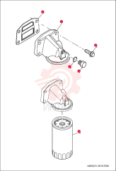 OIL FILTER HEAD