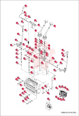 VALVE BACKHOE