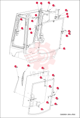 REAR FRAME RUBBER