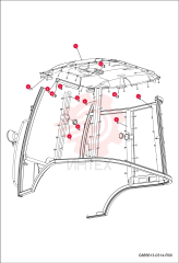 LEFT MIDDLE BRACKET C. 7292463 (1)