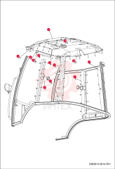 LEFT MIDDLE BRACKET C. 7292463 (1)