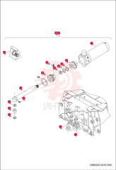CYLINDER PIPE ASSY (LEFT) 7311459