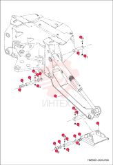 FOOT BASE RIGHT 7311469