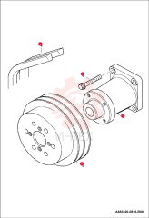 HOUSING FAN DRIVE ASSY 7289047 (2)