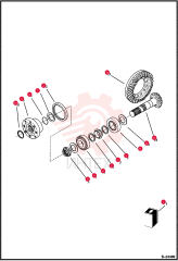 BEVEL GEAR SET Z10/32