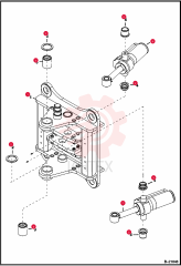 BUSHING, SWING CYL