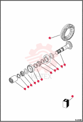 BEVEL GEAR SET Z10/32