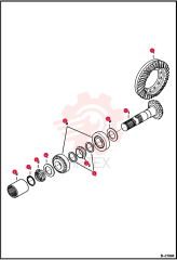 BEVEL GEAR SET Z10/32