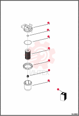 FUEL FILTER ASMBLY 16665-43014