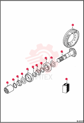 BEVEL GEAR SET Z10/32