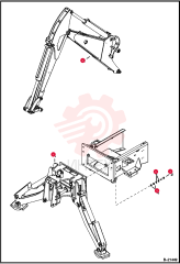 BACKHOE ASSY B500